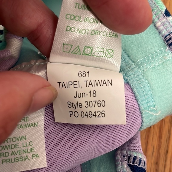 Lilly Pulitzer Luxletic Jaydea Sports Bra XS colorful athletic - Picture 6 of 7